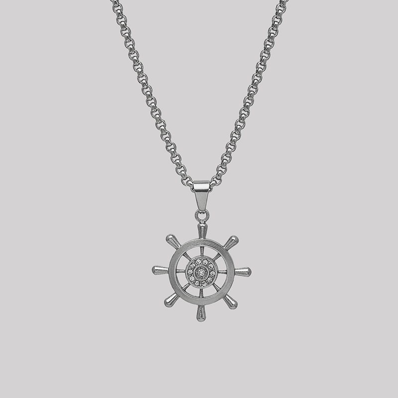 Ocean Navigator Geek Sculptural Necklace