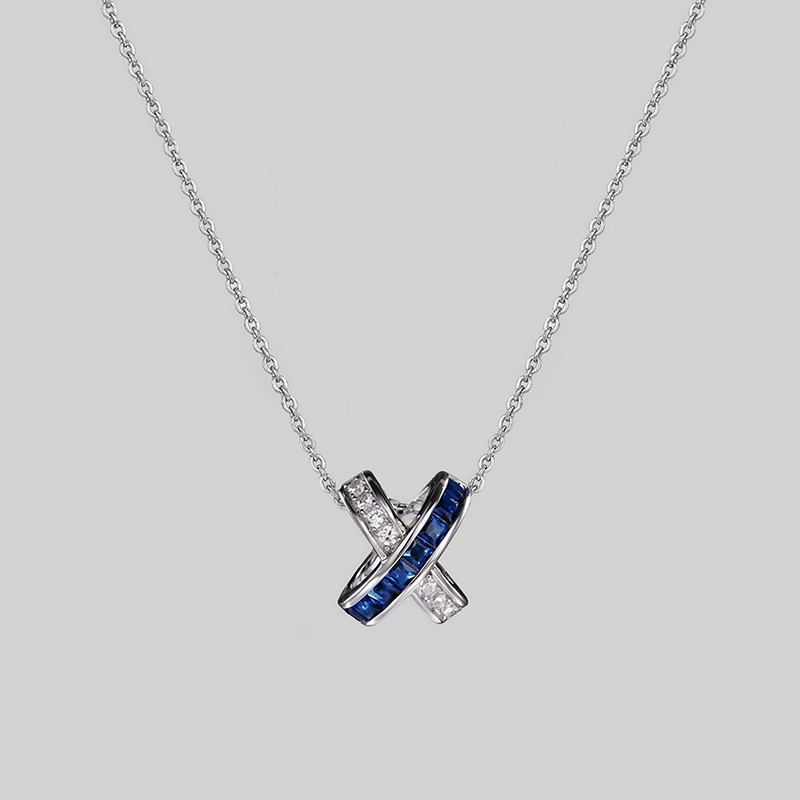 Interlocking Geek Sculptural Necklace