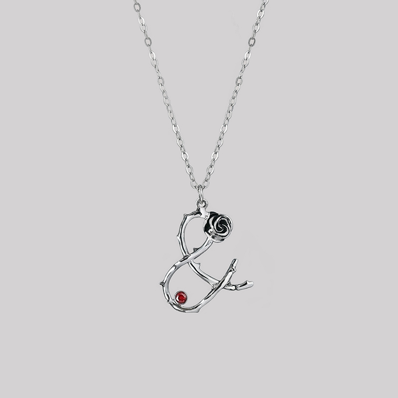 Gothic Rose Geek Sculptural Necklace