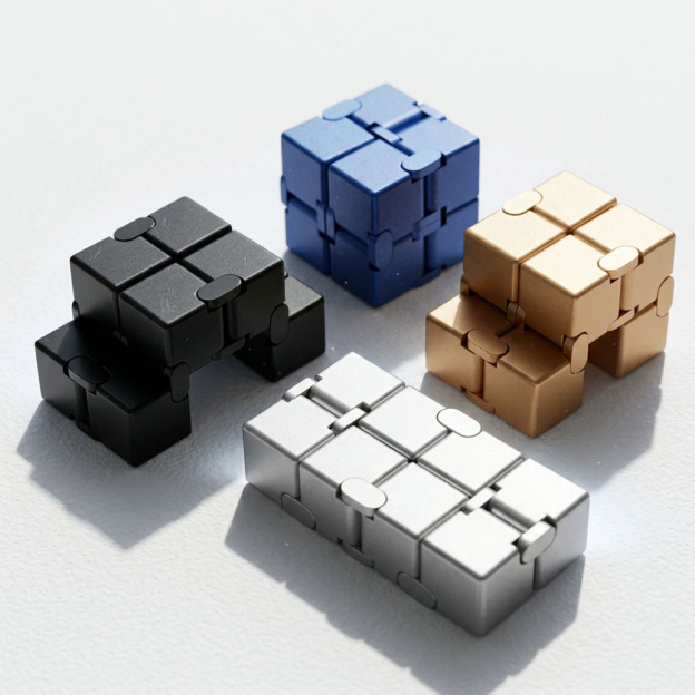 Metal Infinity Cube Fidget Toy