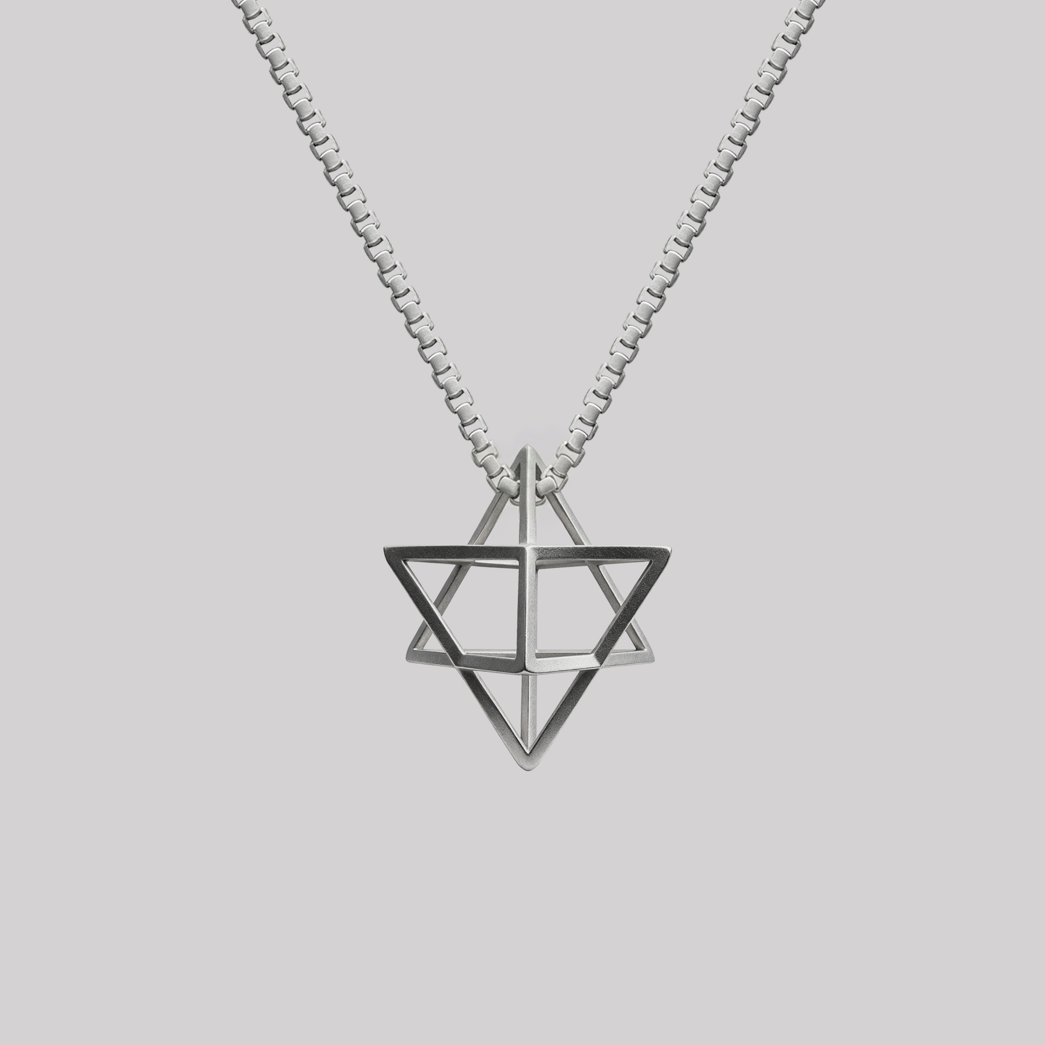 Sci-Fi Interstellar Geometry Geek Sculptural Necklace