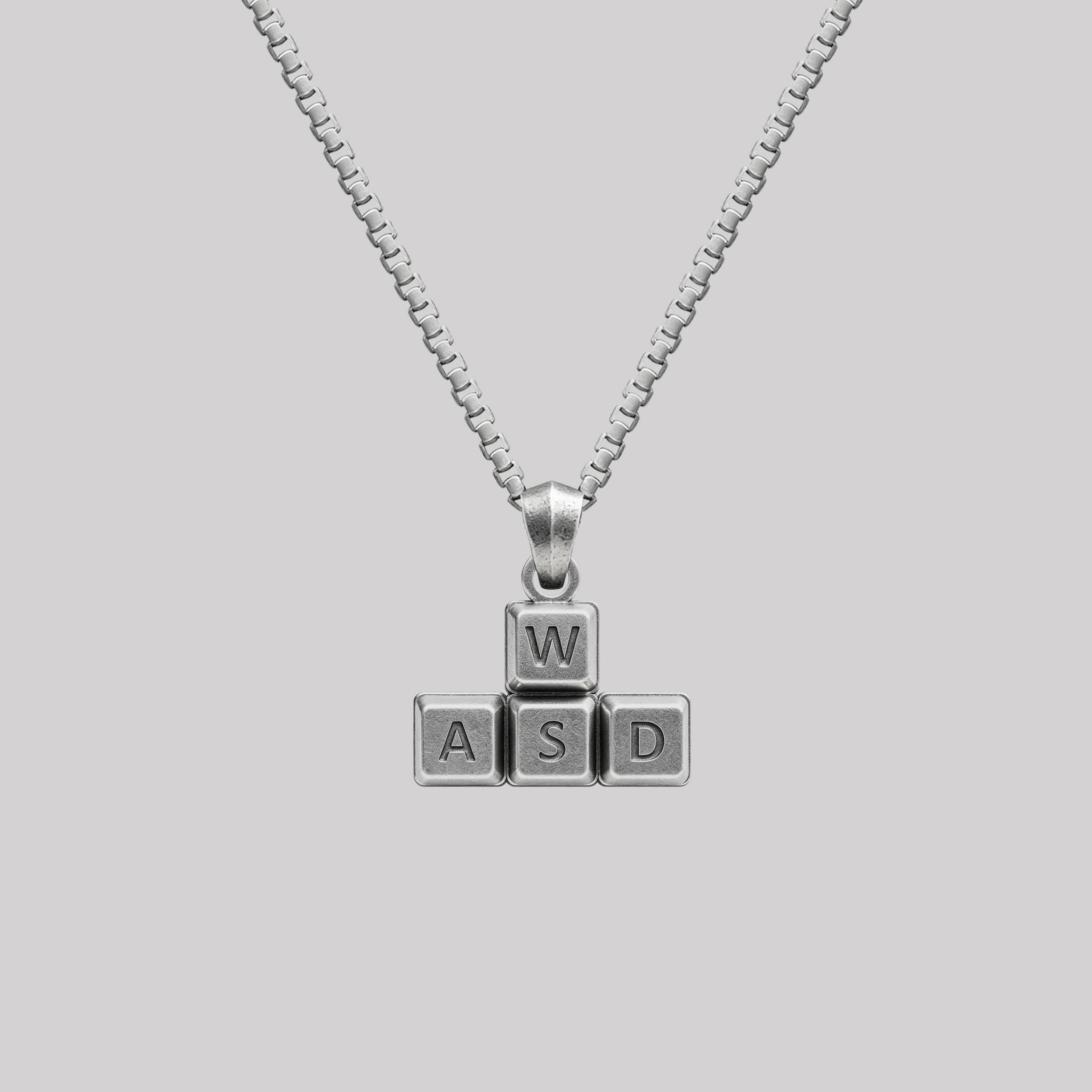 PC Geek Keyboard Geek Sculptural Necklace