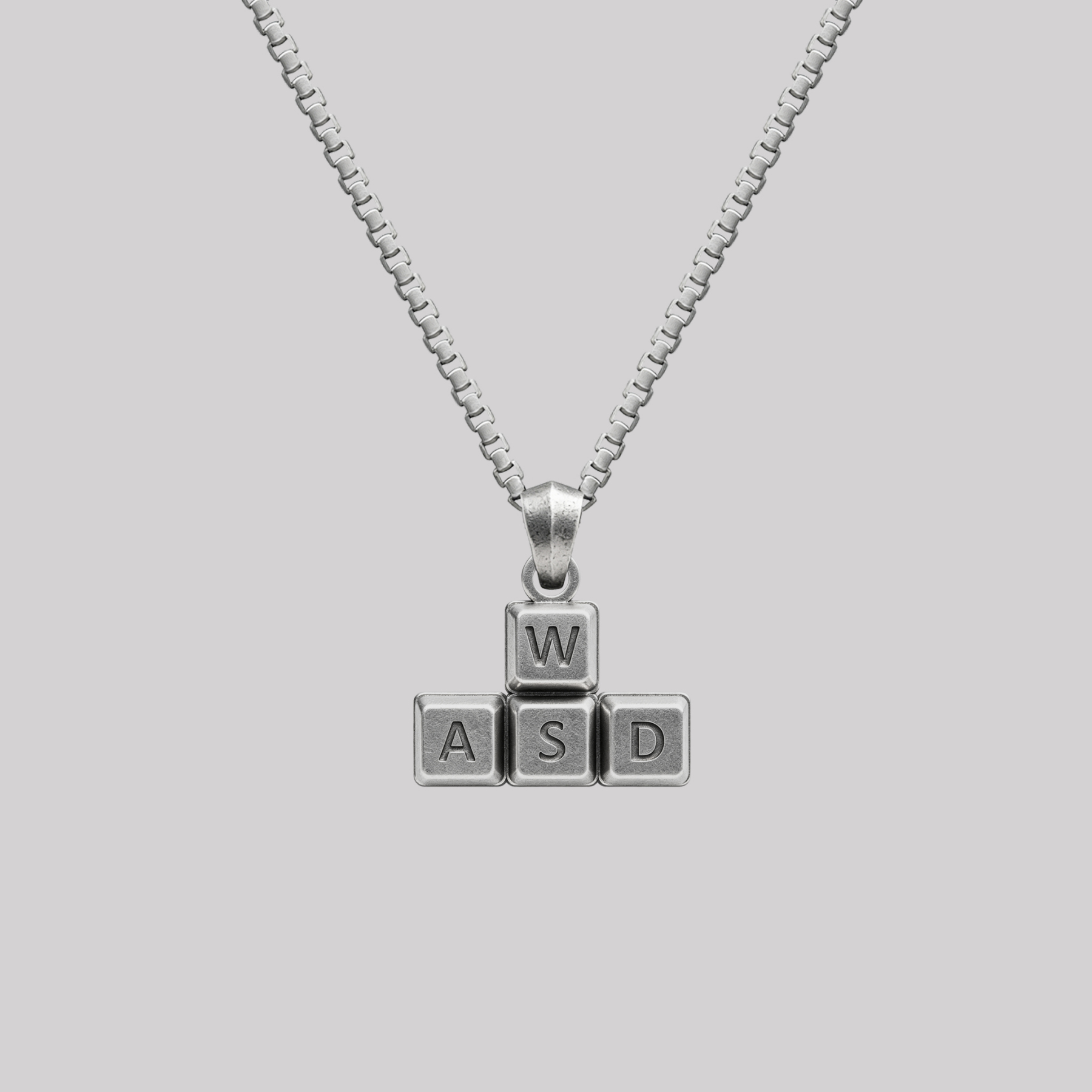Geeksoutfit Dual Band Geek Sculptural Necklace for Sale
