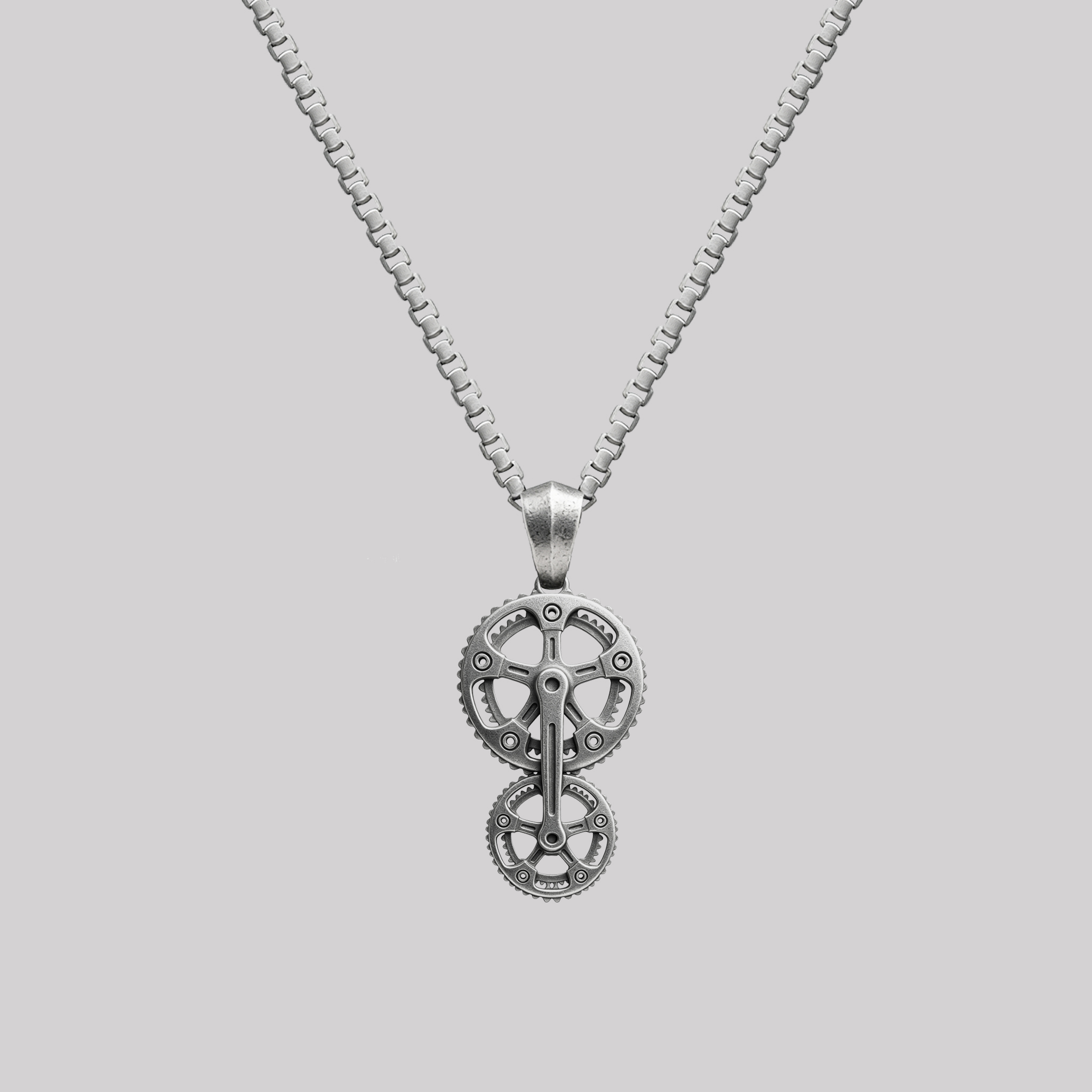 Machine Science Gear Geek Sculptural Necklace