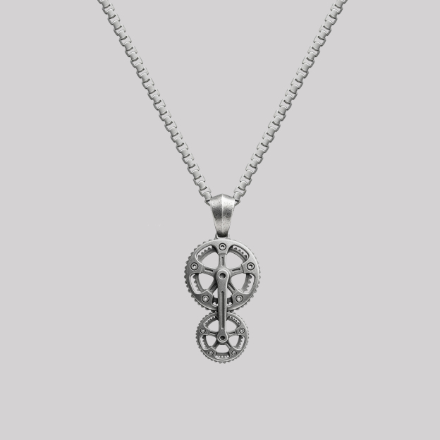 Machine Science Gear Geek Sculptural Necklace