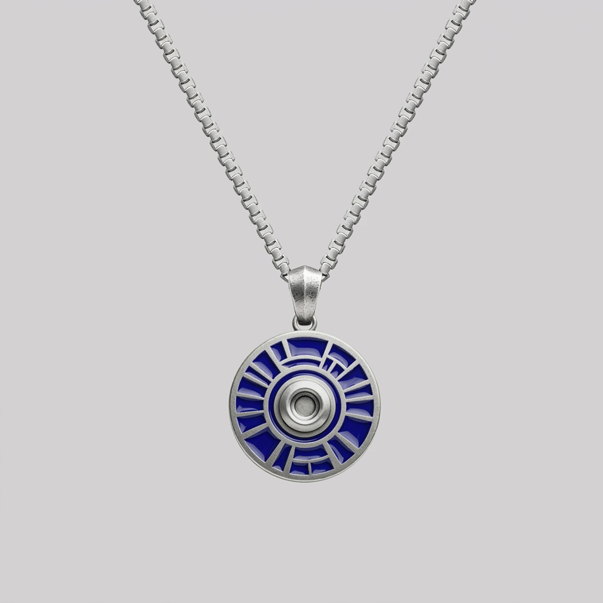 Tech Geek Circular Mechanism Geek Sculptural Necklace