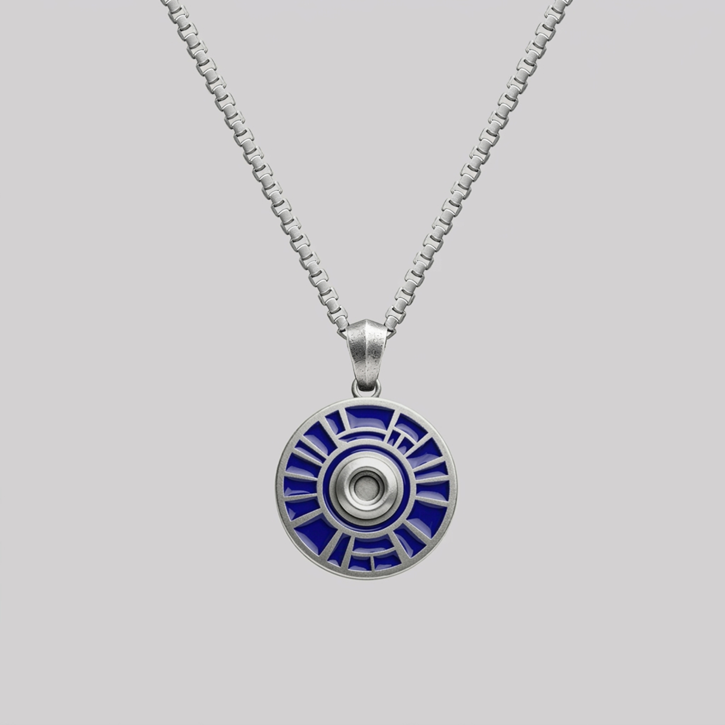 Geeksoutfit Dual Band Geek Sculptural Necklace for Sale