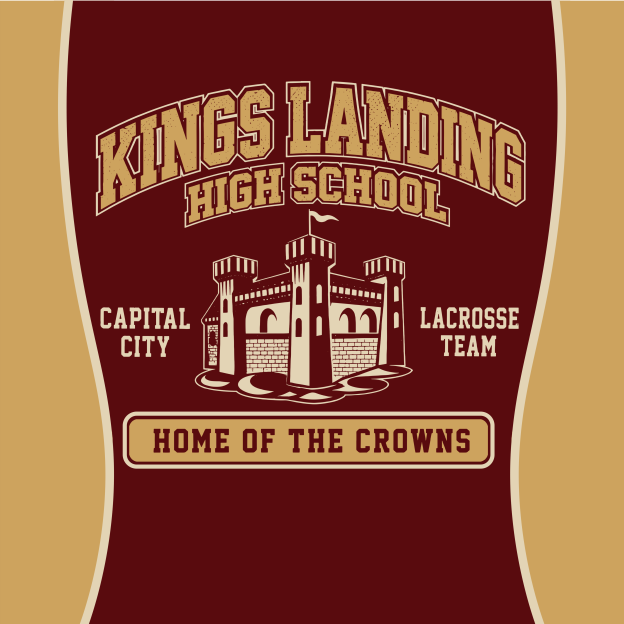 Kings Landing High School Geek Mesh Jersey