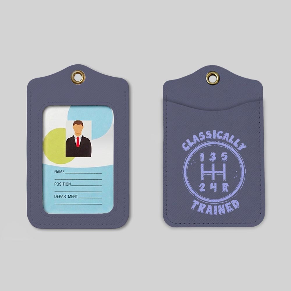 Classically Trained Geek Employee ID Badge