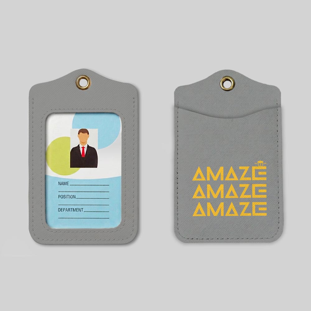 Amaze Rocky Geek Employee ID Badge