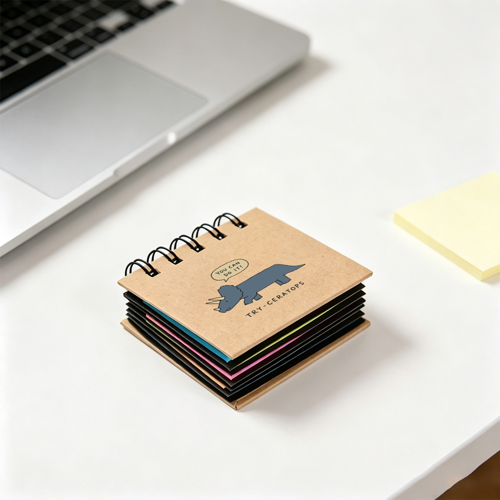 Try-ceratops You Can Do It Geek Desktop Sticky Note Set