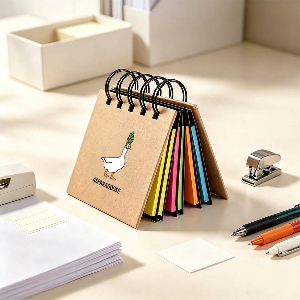 Asparagoose Geek Desktop Sticky Note Set