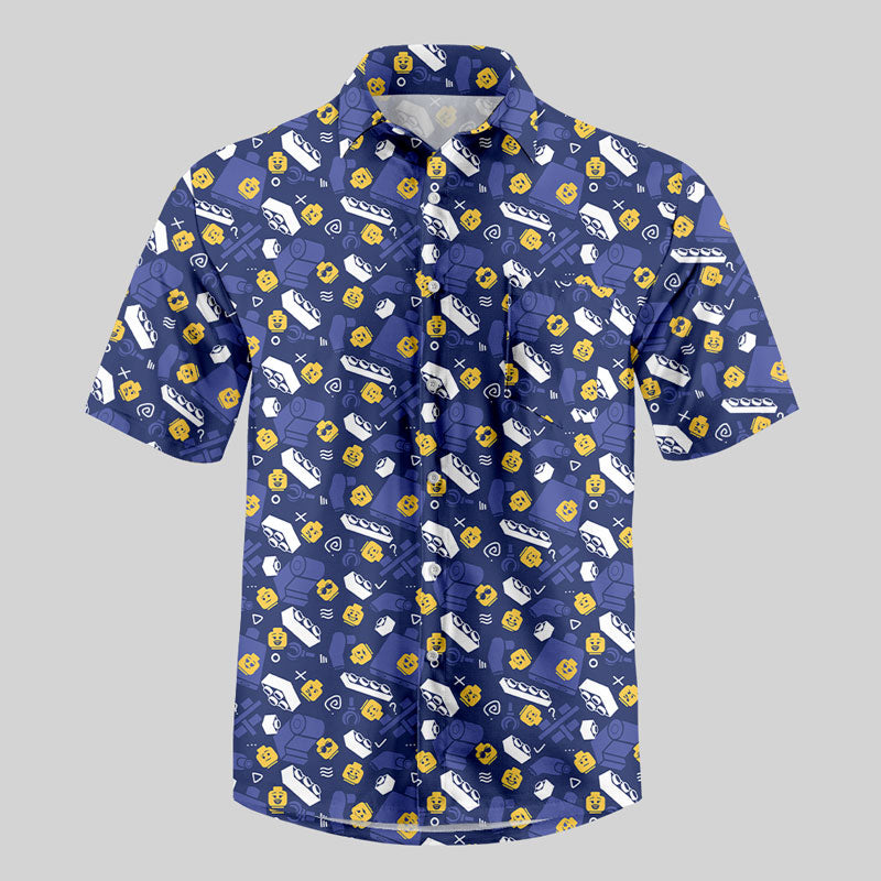 Block Adventure Button Up Pocket Shirt