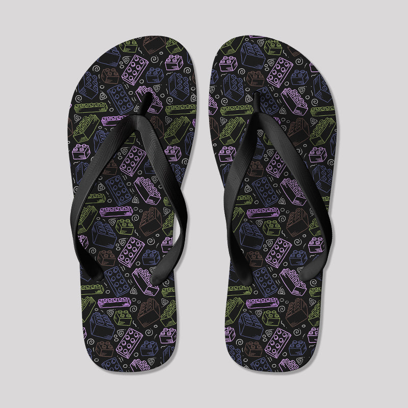 Build and Play Geek Flip Flops