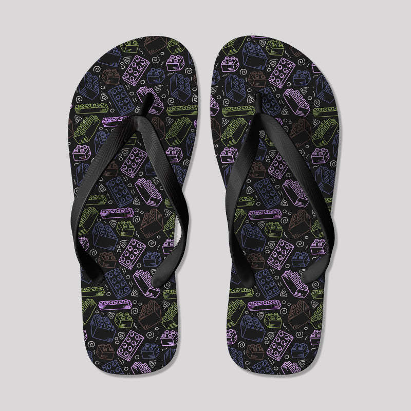 Build and Play Geek Flip Flops
