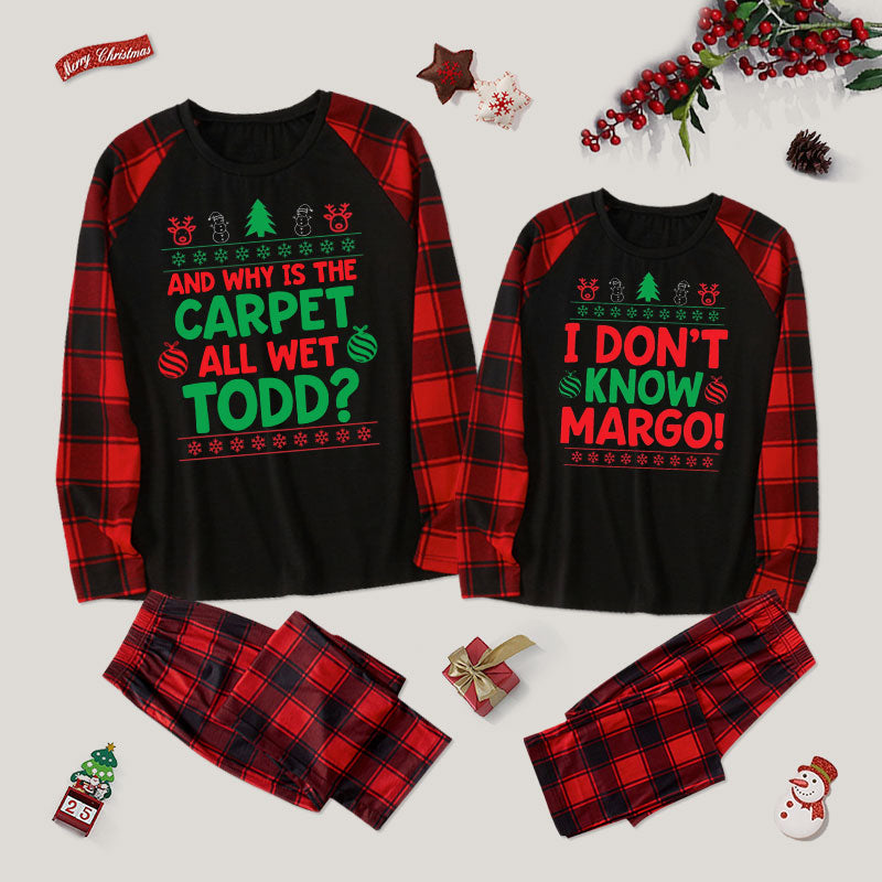 I Dont Know Margo Couple Pajama Sets