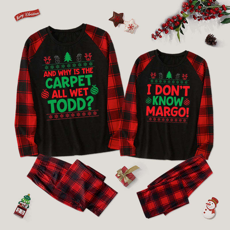 I Dont Know Margo Couple Pajama Sets