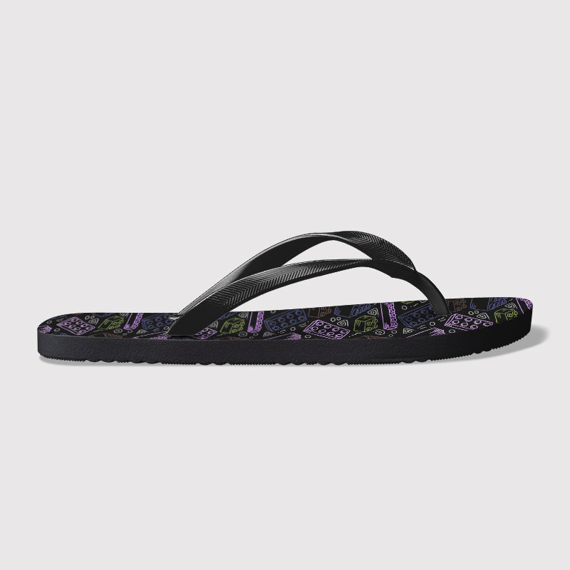 Build and Play Geek Flip Flops