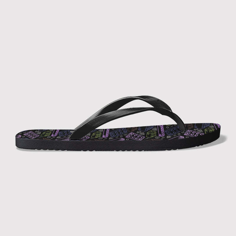 Build and Play Geek Flip Flops