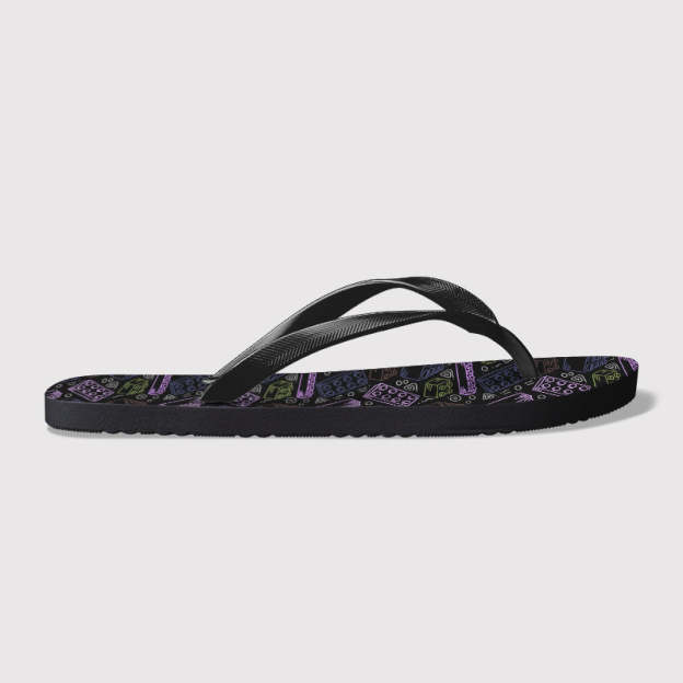 Build and Play Geek Flip Flops