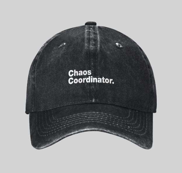 Chaos Coordinator Classic Washed Vintage Baseball Cap