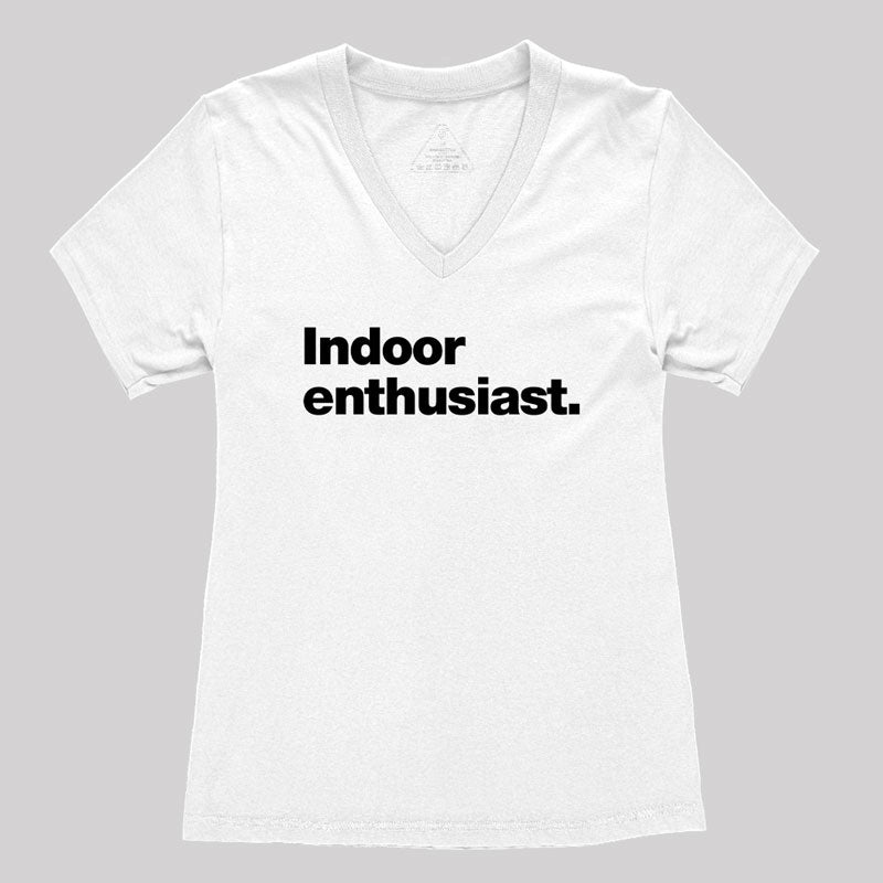 Indoor Enthusiast Premium Women's V-Neck T-shirt