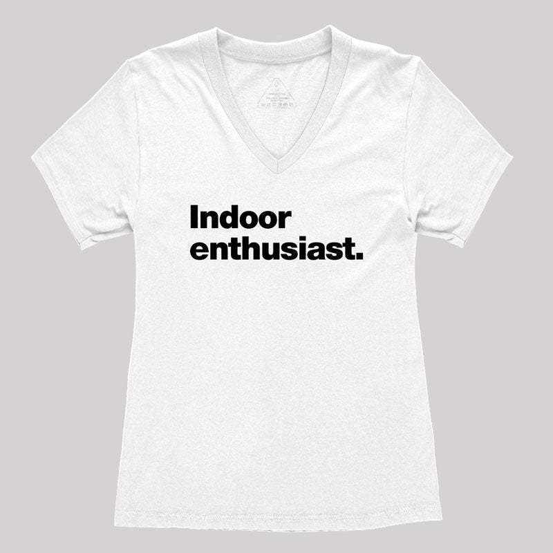 Indoor Enthusiast Premium Women's V-Neck T-shirt