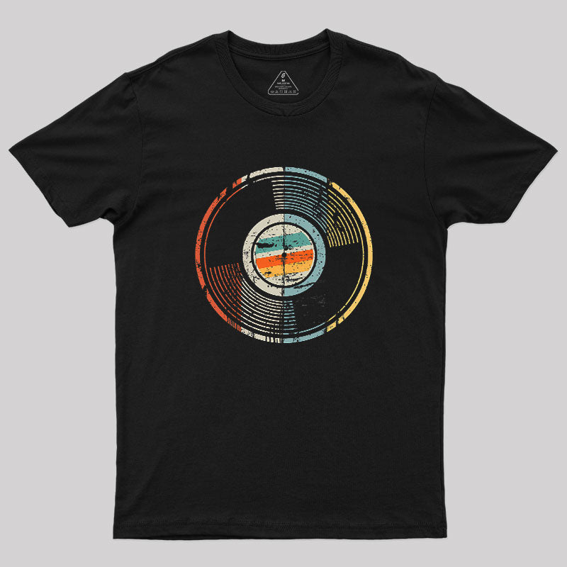 70s 80s 90s Vintage Retro Look Analog Record Geek T-Shirt