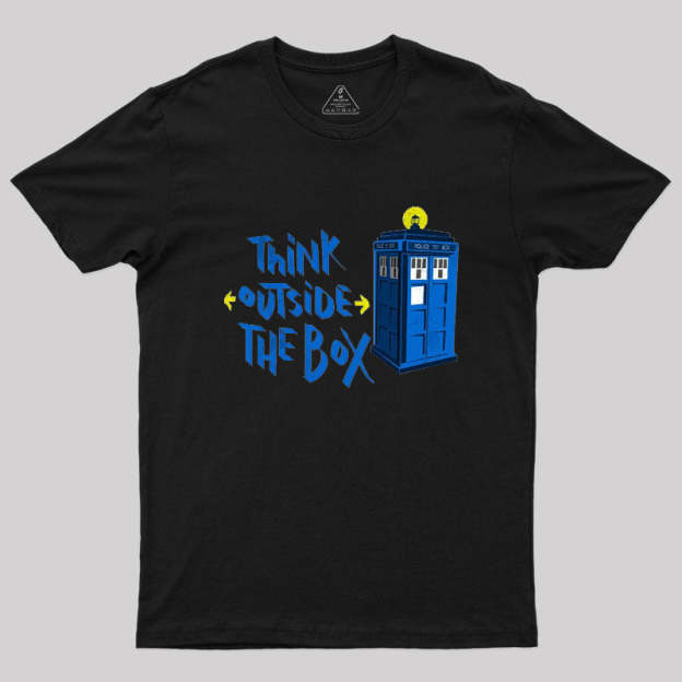 Think Outside The Box Geek T-Shirt