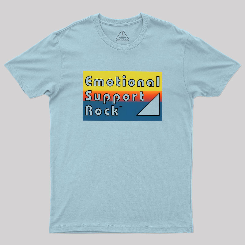 Emotional Support Rock Geek T-Shirt