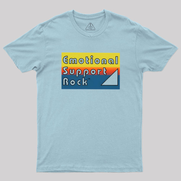 Emotional Support Rock Geek T-Shirt