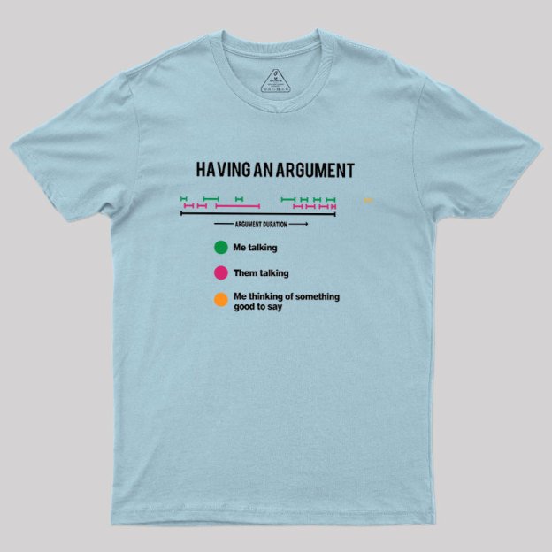 Have An Arguement Geek T-Shirt