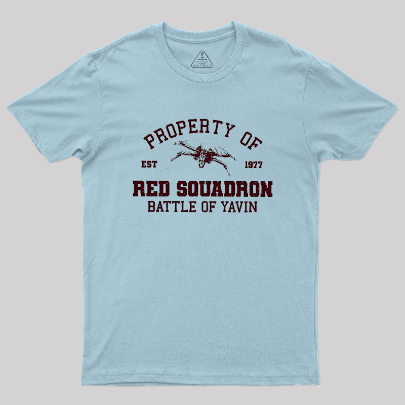 Property Of Red Squadron7 Geek T-Shirt
