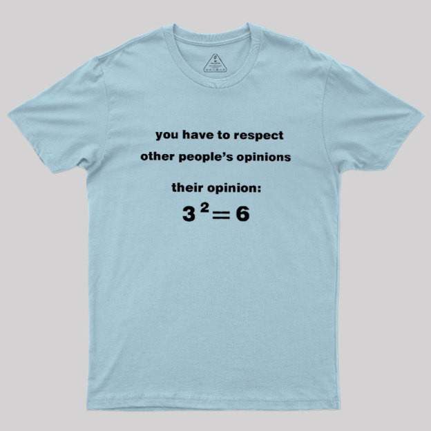 THeir Opinion Be Like Geek T-Shirt