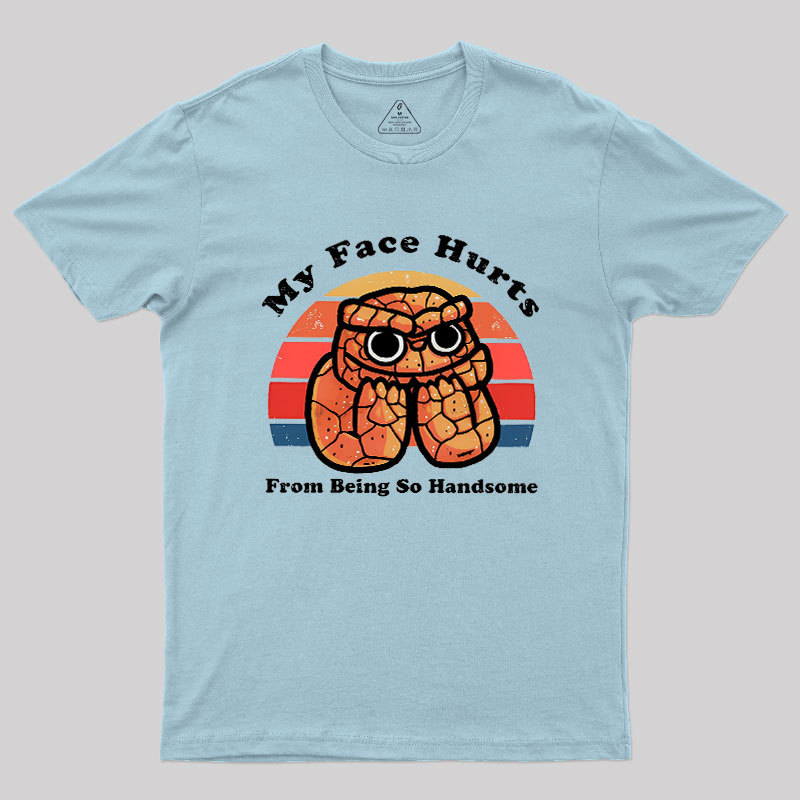 My Face Hurts Geek T-Shirt