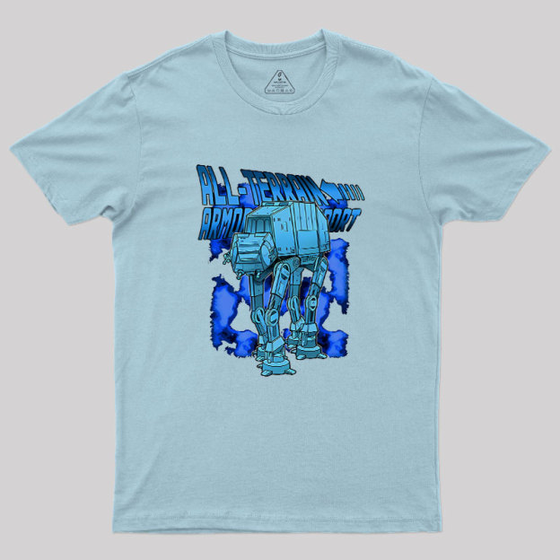 Mega Terrain Mecha Transport Geek T-Shirt