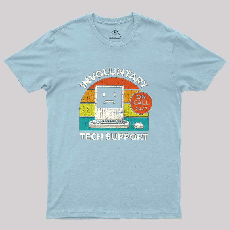 Involuntary Tech Support - Remix Geek T-Shirt