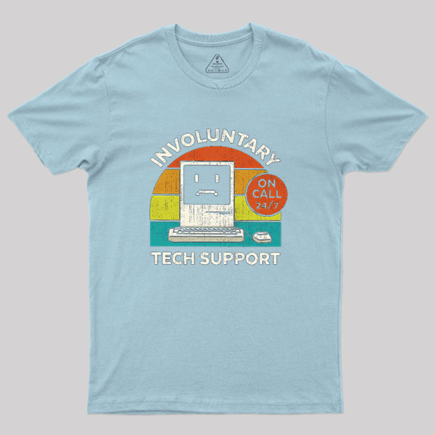 Involuntary Tech Support - Remix Geek T-Shirt
