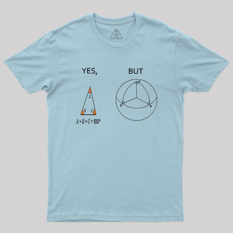 YES BUT Geek T-Shirt