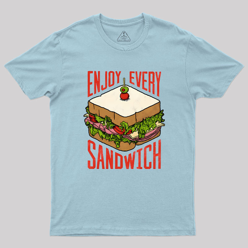 Enjoy Every Sandwich Geek T-Shirt