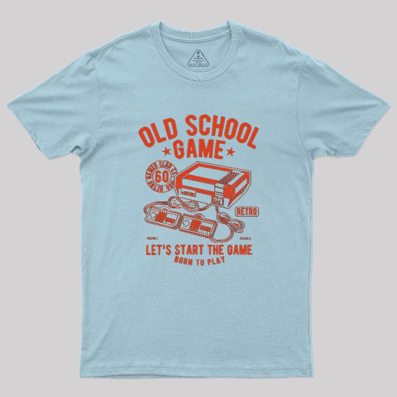 OLD SCHOOL GAME Geek T-Shirt