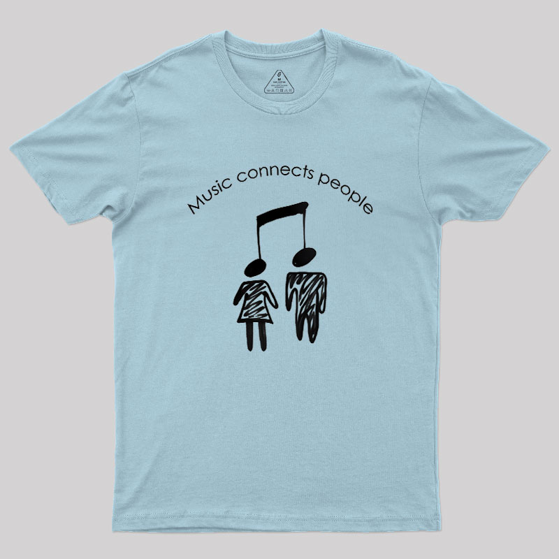Music Contact People Geek T-Shirt