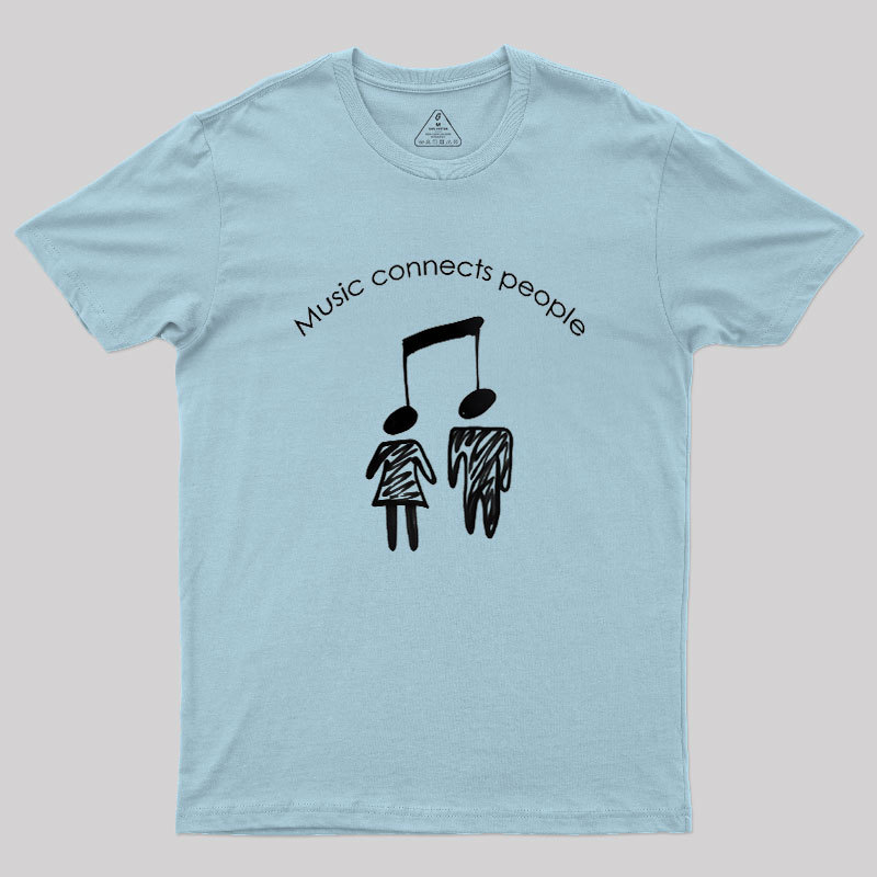 Music Contact People Geek T-Shirt