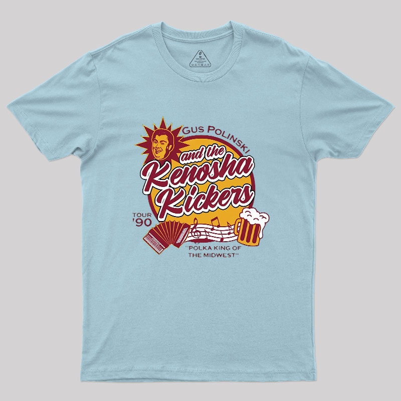 Kenosha Kickers Tour 90s Geek T-Shirt