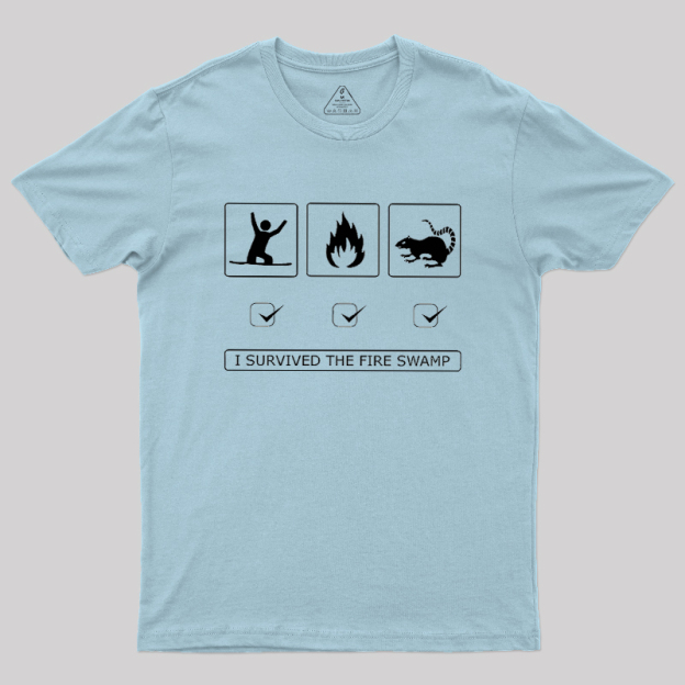 Hazards Of The Fire Swamp Geek T-Shirt