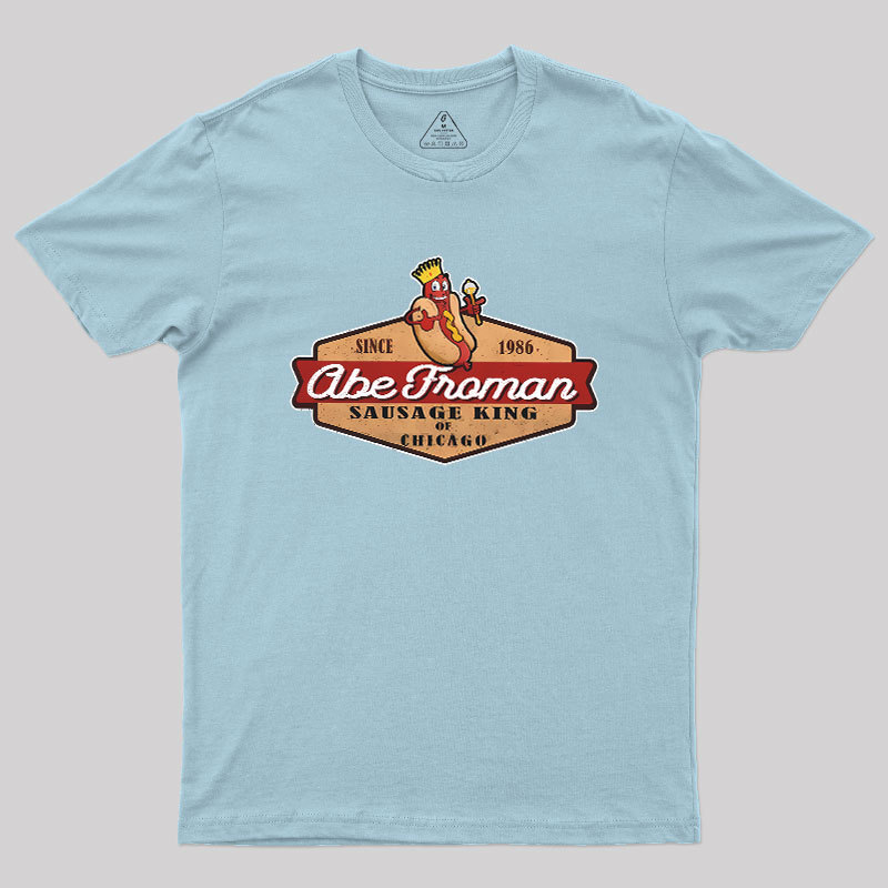 Abe Froman Sausage King Of Chicago Geek T-Shirt