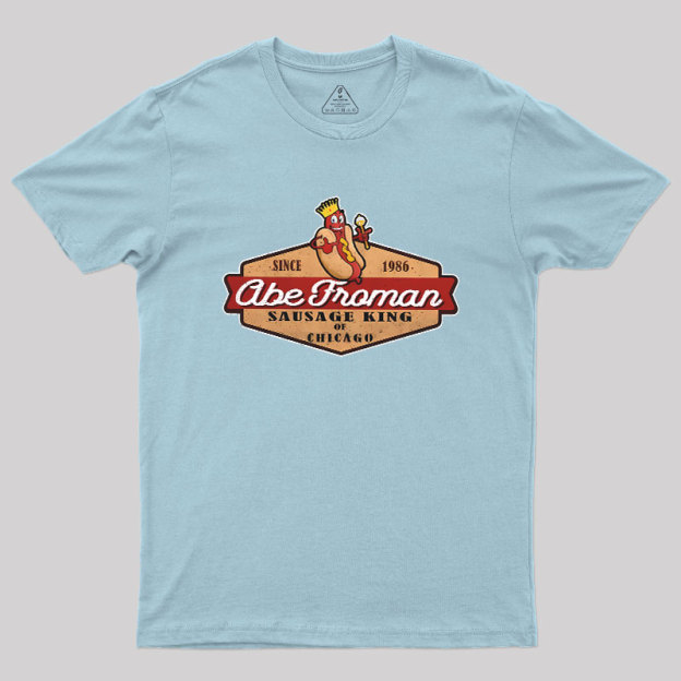 Abe Froman Sausage King Of Chicago Geek T-Shirt