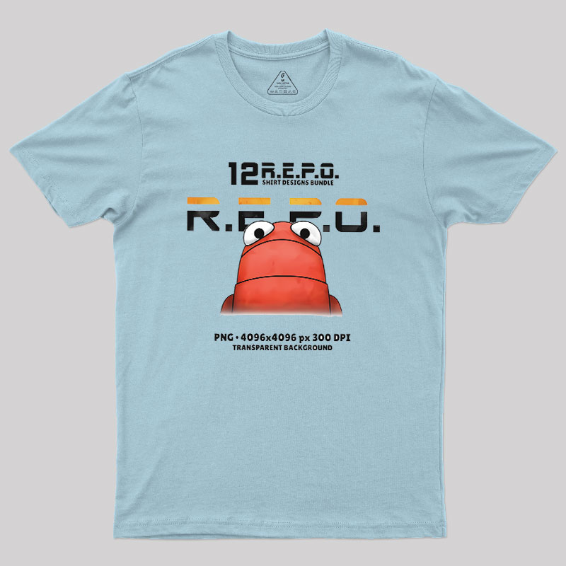 R.E.P.O. Game Funny Meme Geek T-Shirt