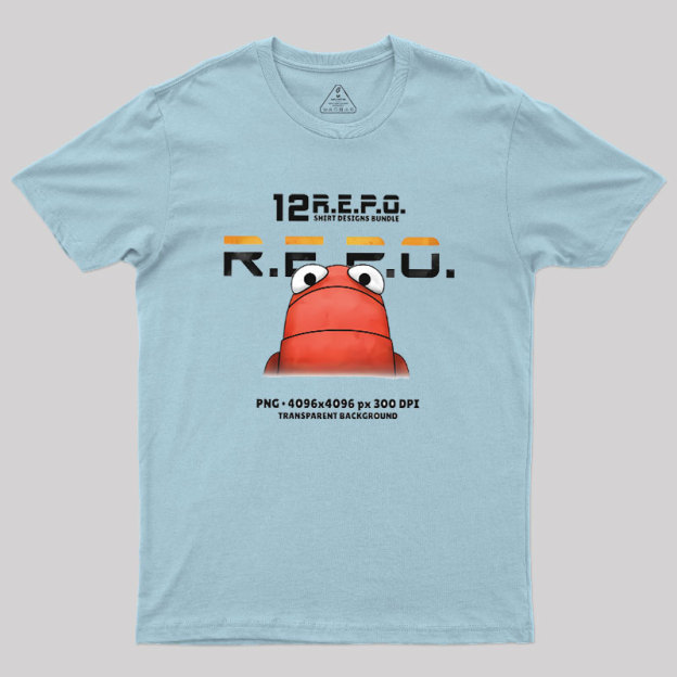 R.E.P.O. Game Funny Meme Geek T-Shirt