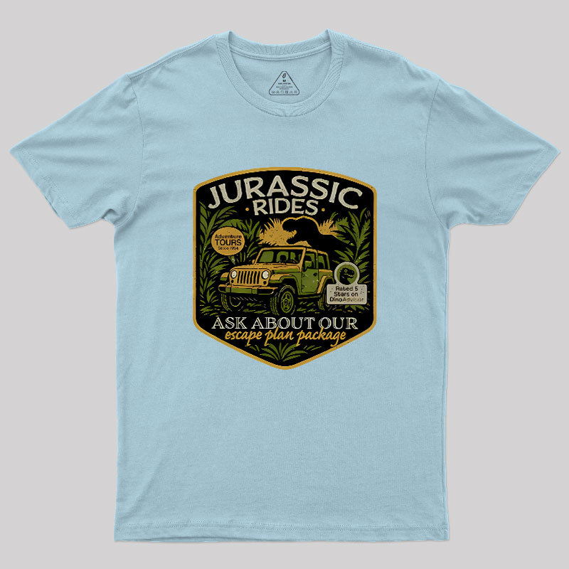 Jurassic Rides Geek T-Shirt